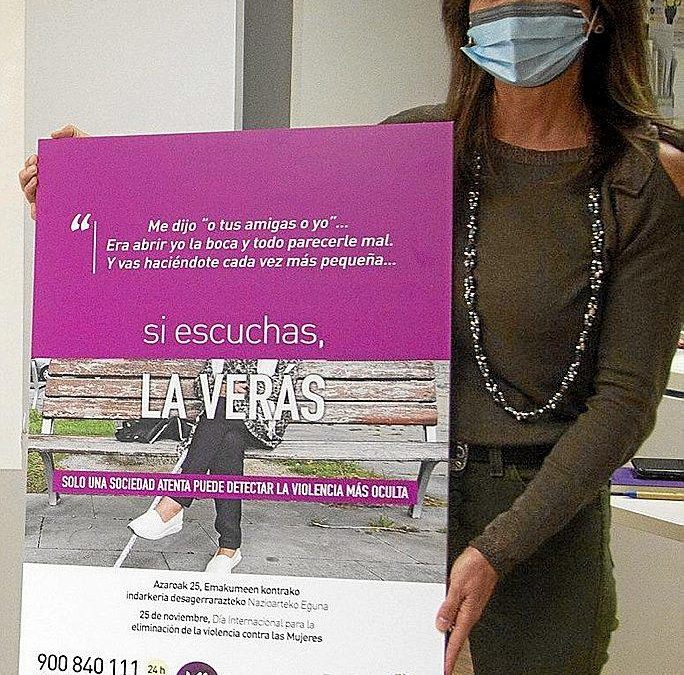 Campaña de Emakunde. Foto: Alex Larretxi