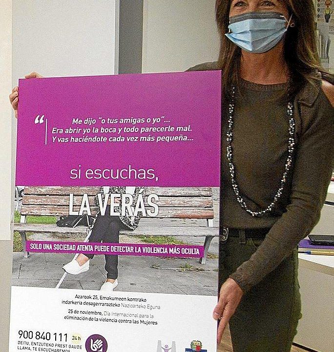 Campaña de Emakunde. Foto: Alex Larretxi
