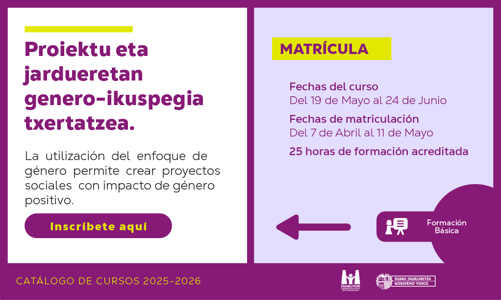 Escuela de Igualdad de Emakunde