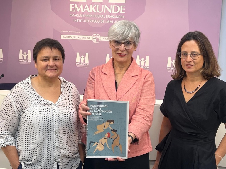 Una investigación becada por Emakunde analiza el tratamiento de la maternidad en la producción cultural vasca contemporánea