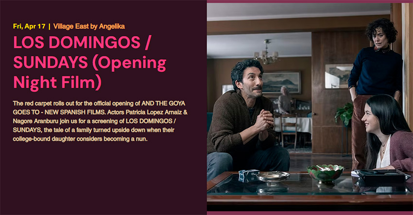 Nagore Aranburu y Patricia López Arnaiz presentarán 'Los domingos' de Alauda Ruiz de Azua en Nueva York